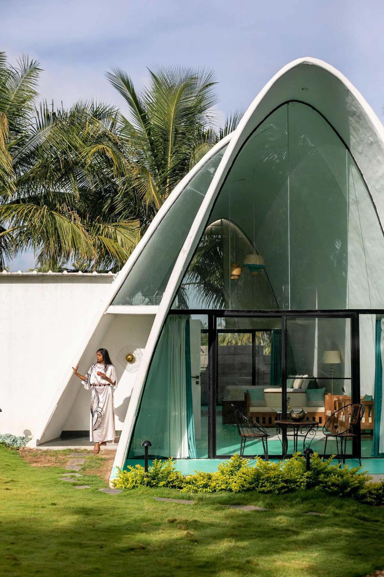 Stayvista At Shwaas Mysore With Private Pool Esterno foto